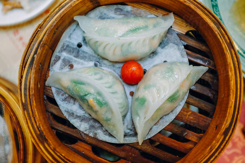 Chinese chives dumpling