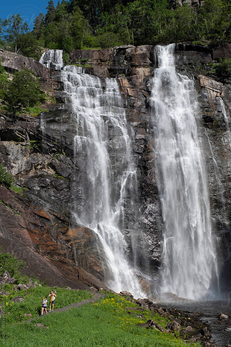 Waterfall, Skjervsfossen