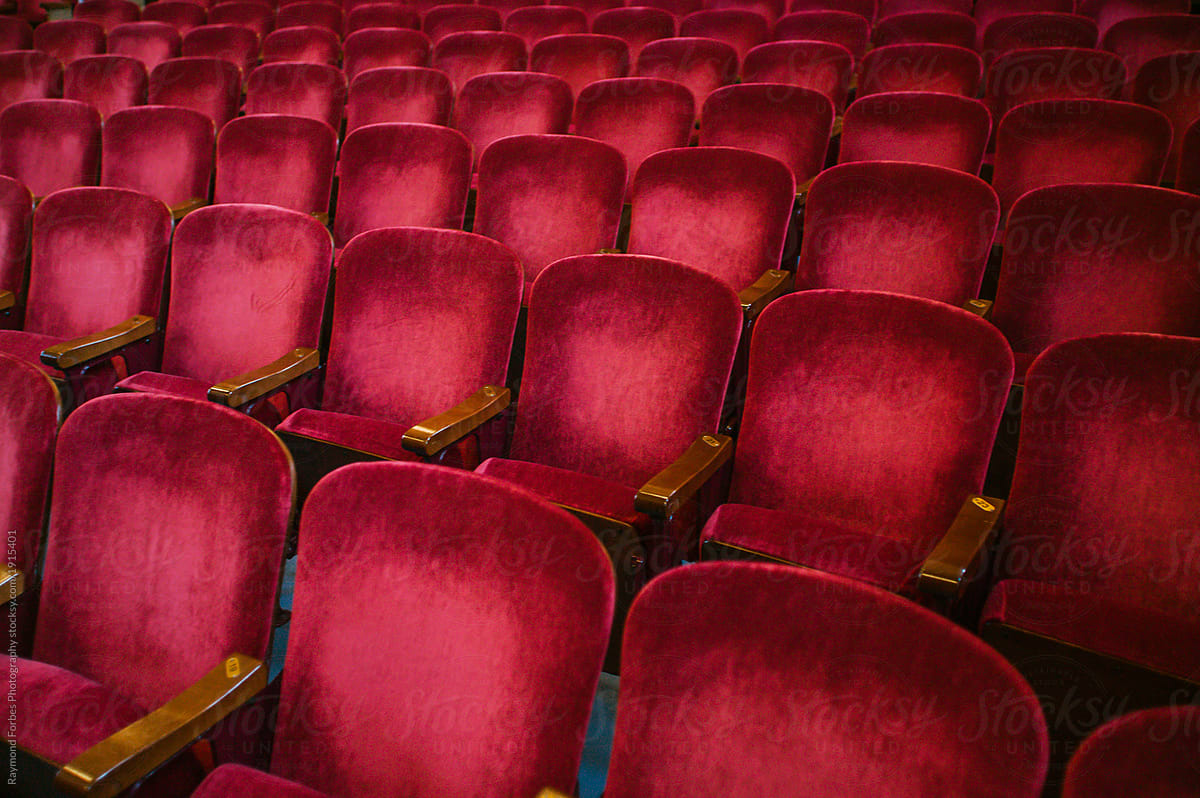 red theater seatsraymond forbes photography  stocksy united