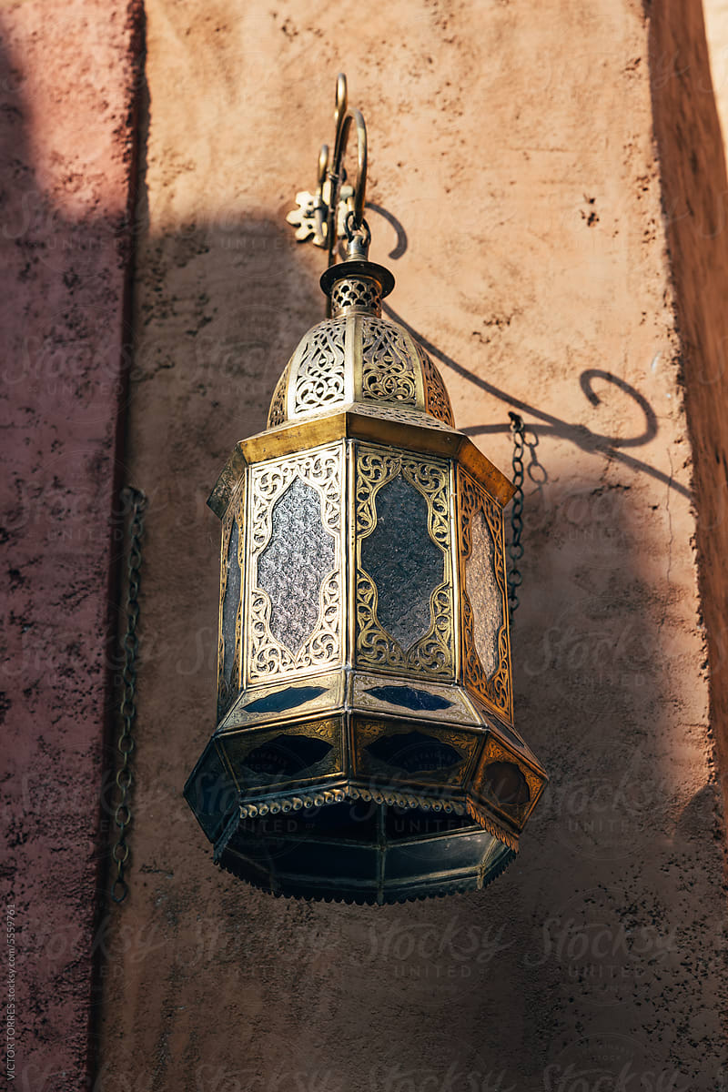 Traditional arabic lamp