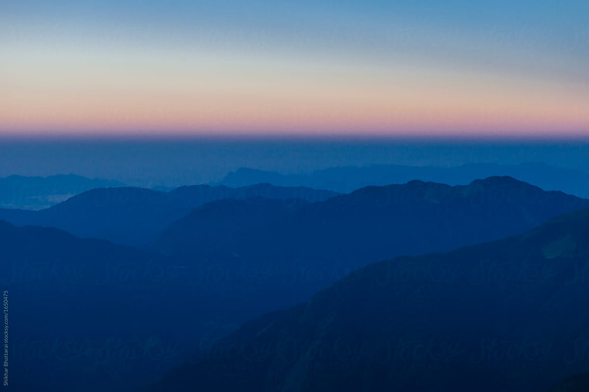 Sunrise on Mardi Himal.