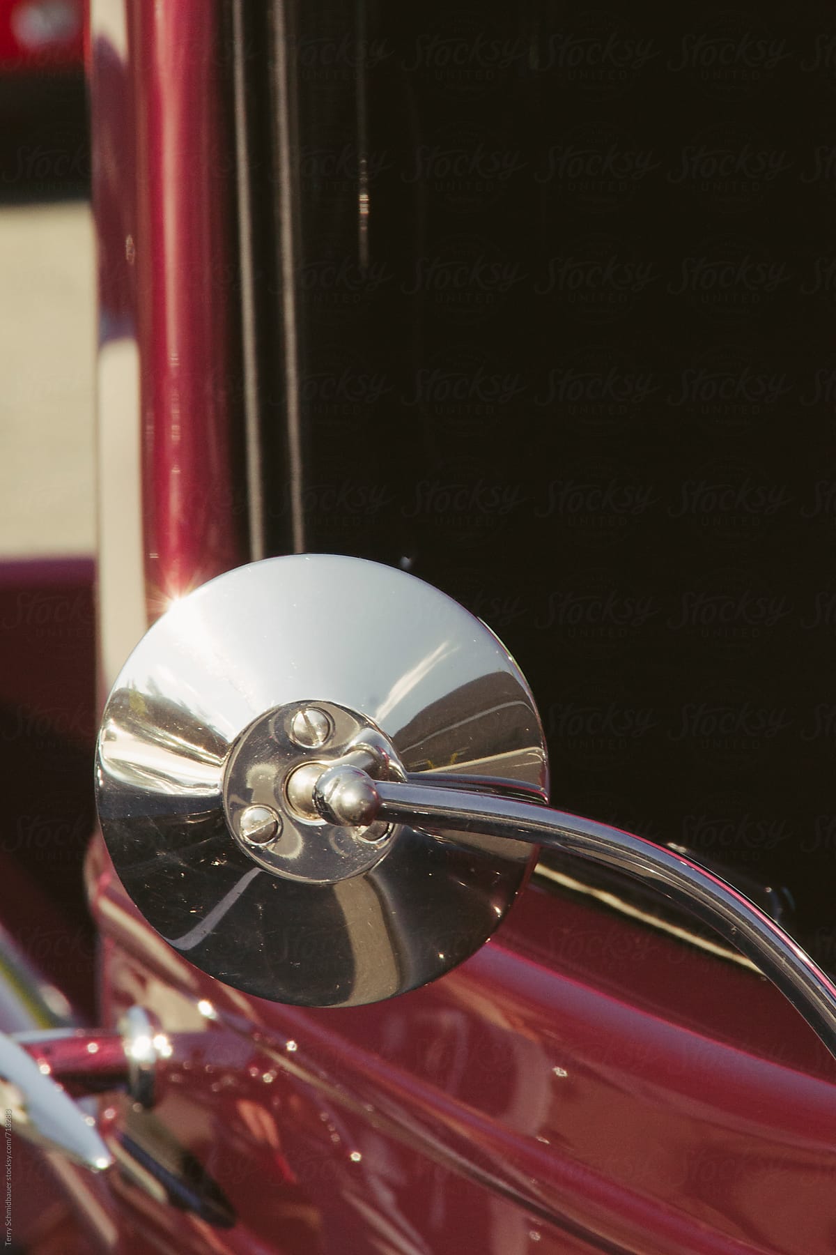 Detail of Vintage Automobile