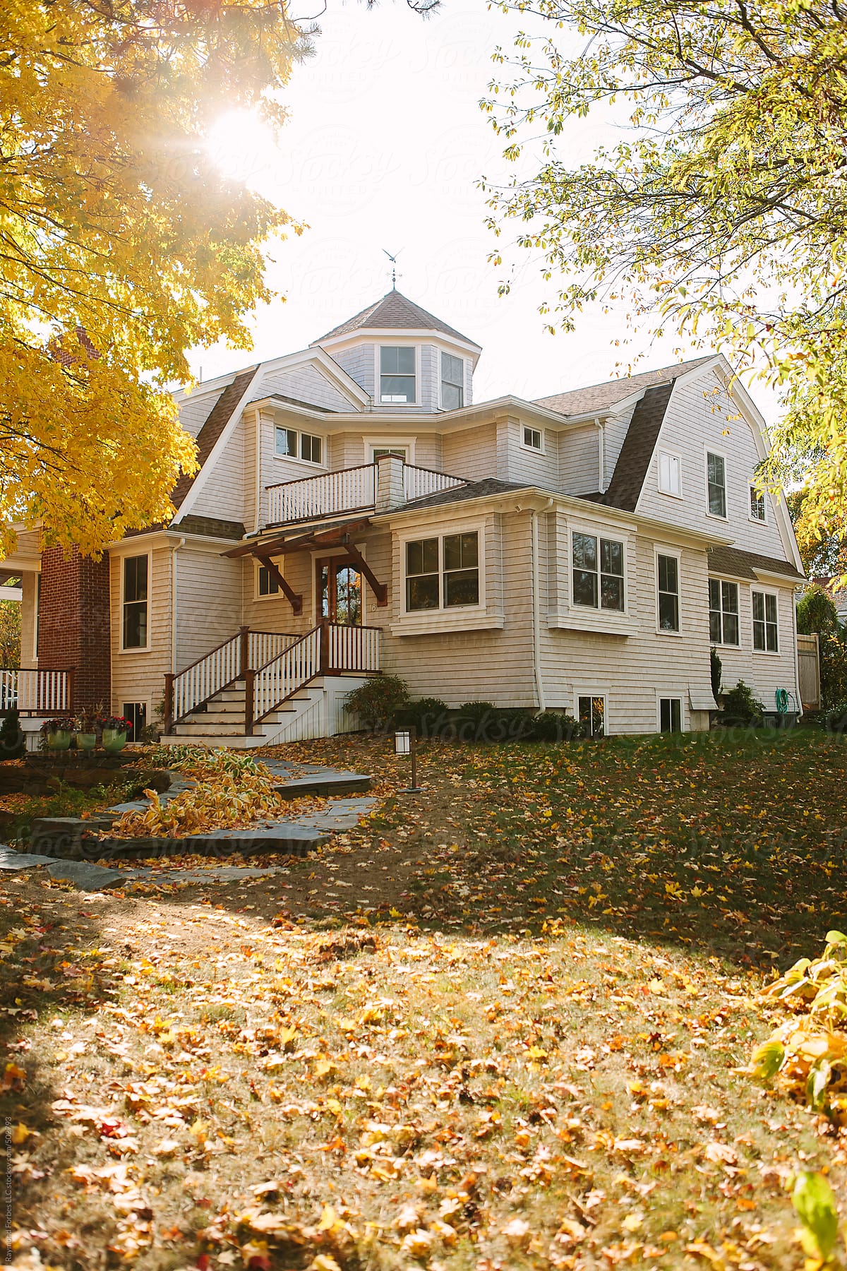 autumn color palette craftsman homes