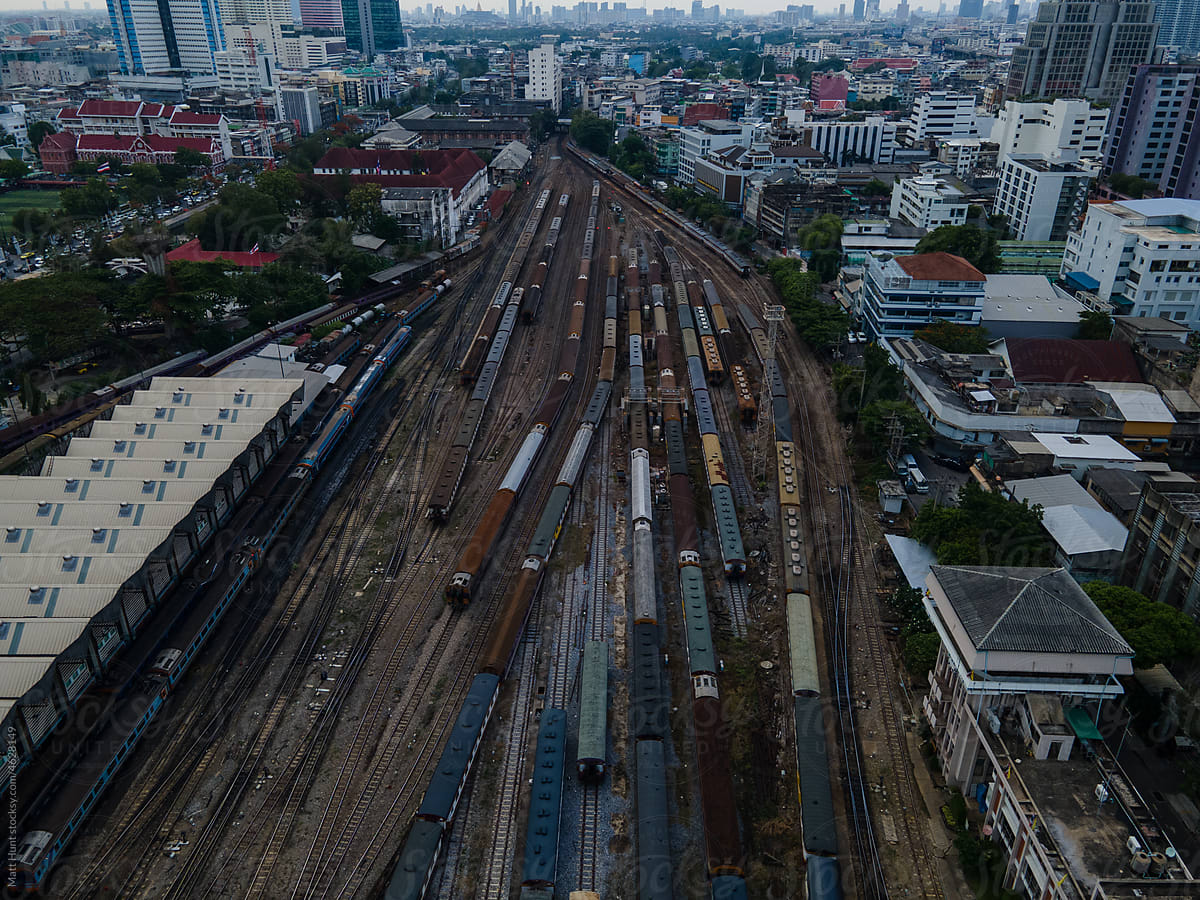 Railway station in Bangkok