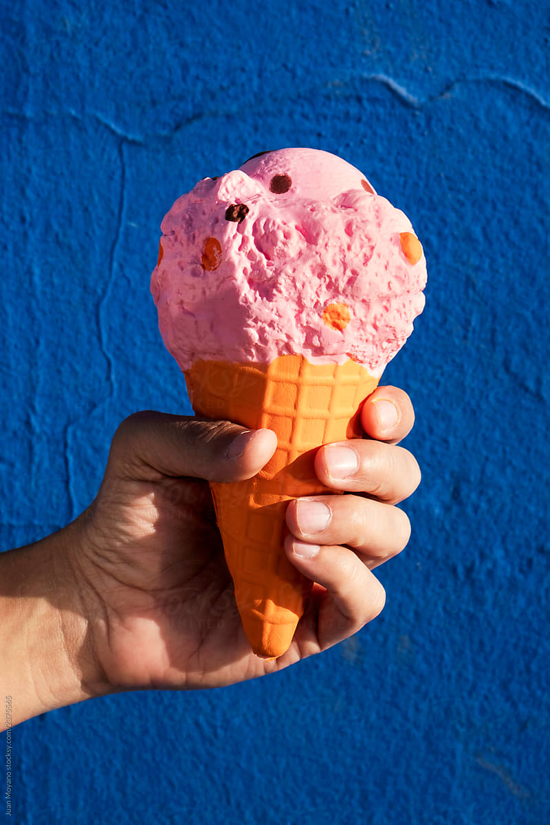 Ice Cream Cone Dropped On My Foot by Stocksy Contributor Juan Moyano -  Stocksy