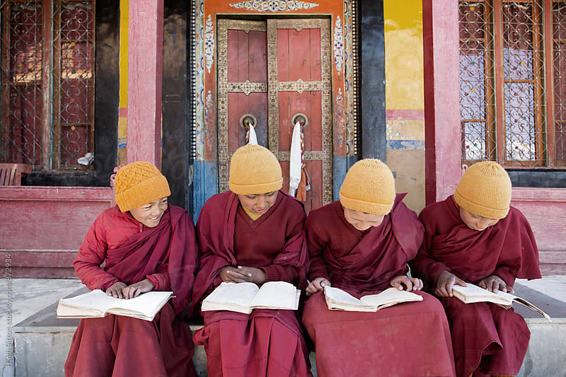 Buddhism in Ladakh. India.