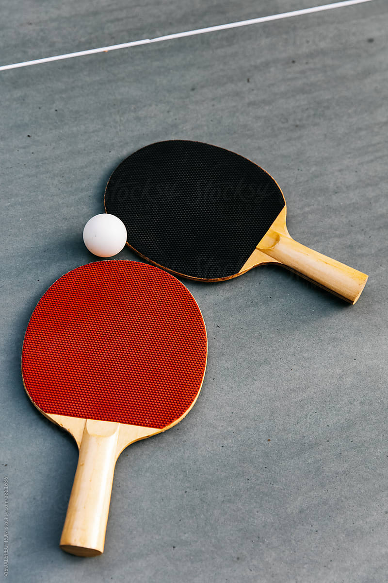 Table Tennis Gear Closeup