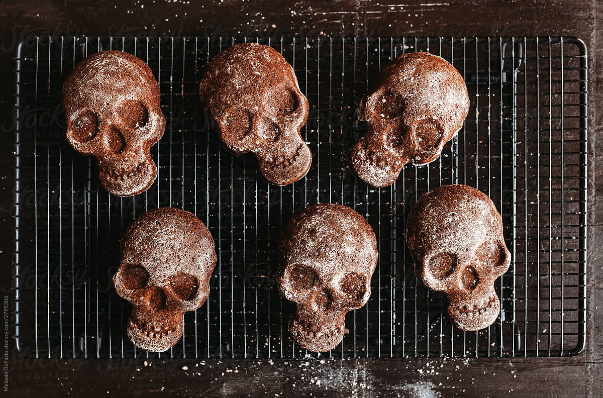 Skull Brownies