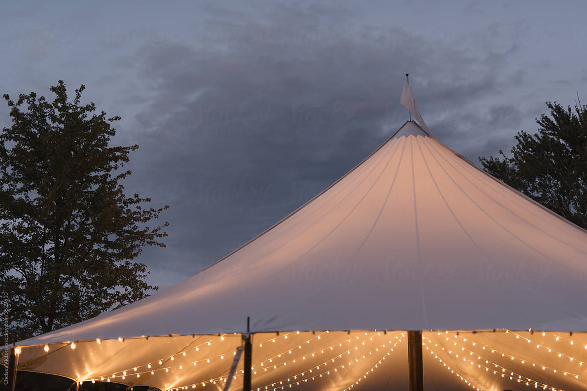 Lights Under and Tent