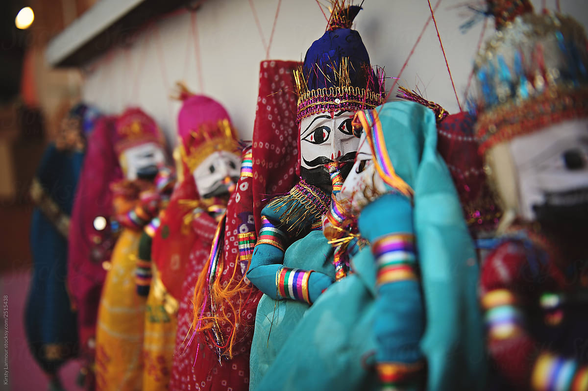 Rajasthani puppets for sale in India
