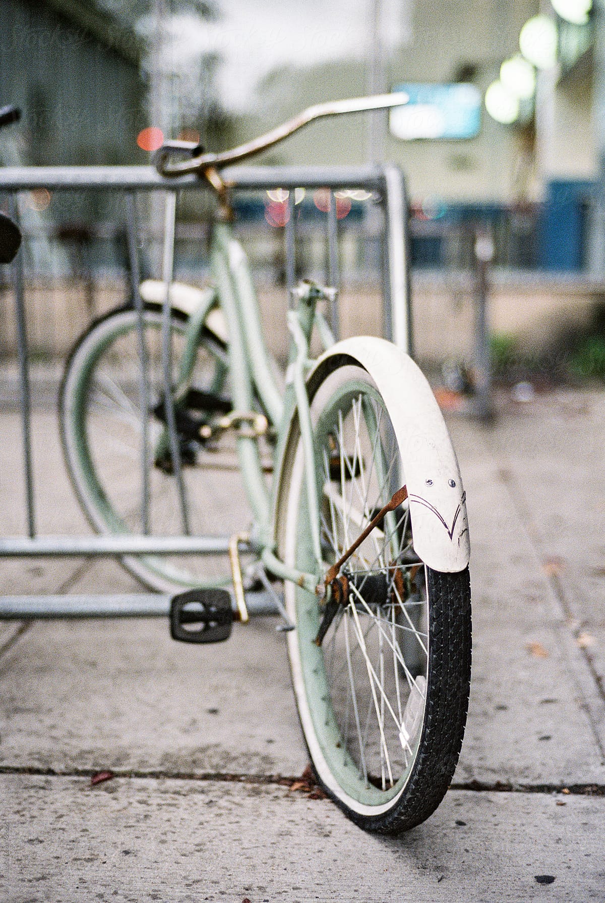Vintage derelict bicycle