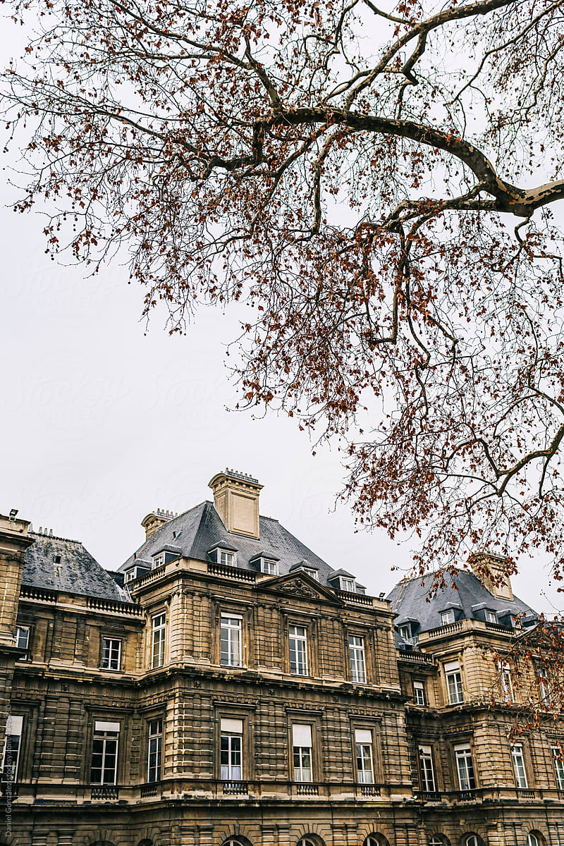 Facade of Luxembourg palace