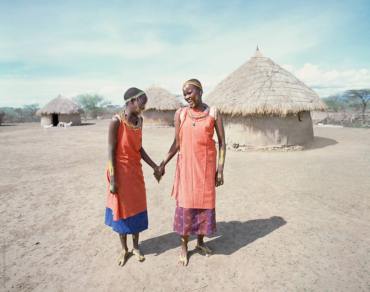 Njemps tribal women. Kenya. Africa.