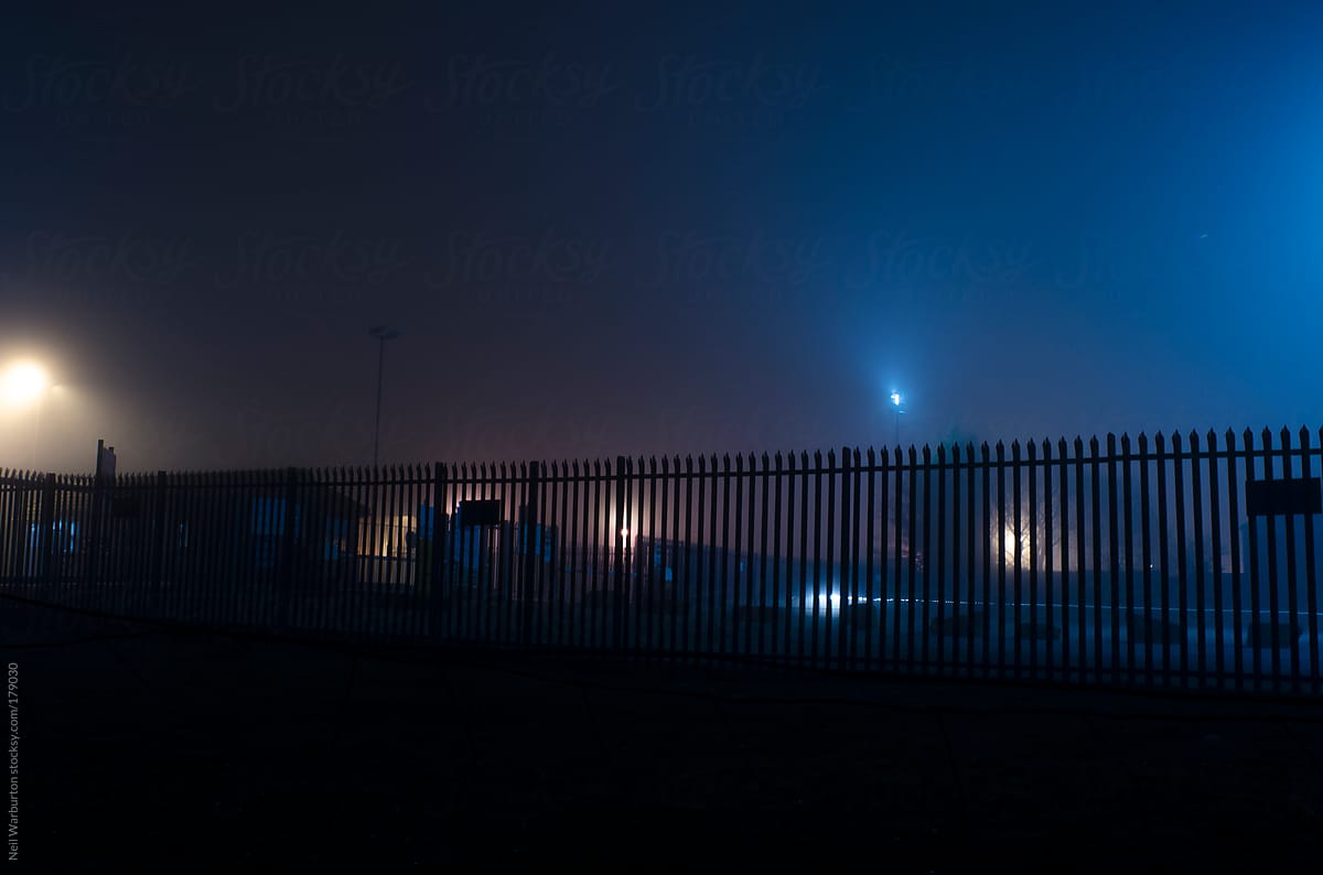 Illuminated Fence