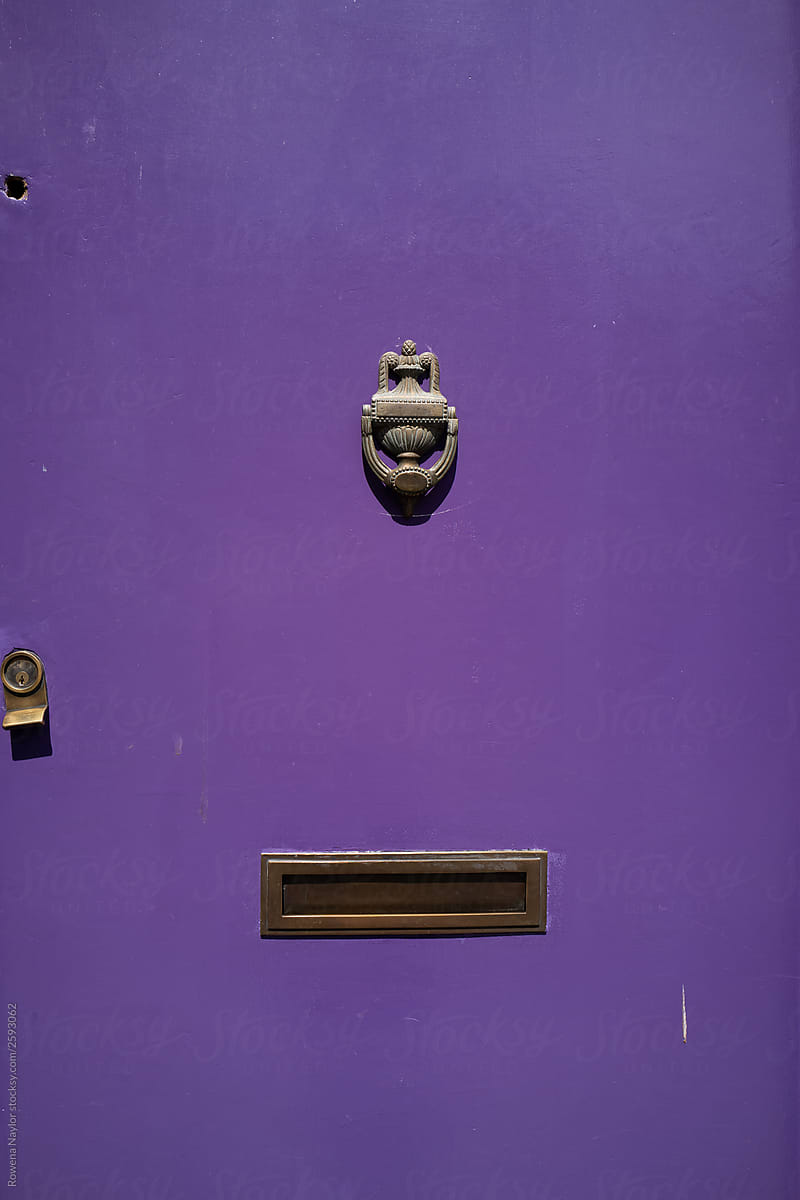 Purple door