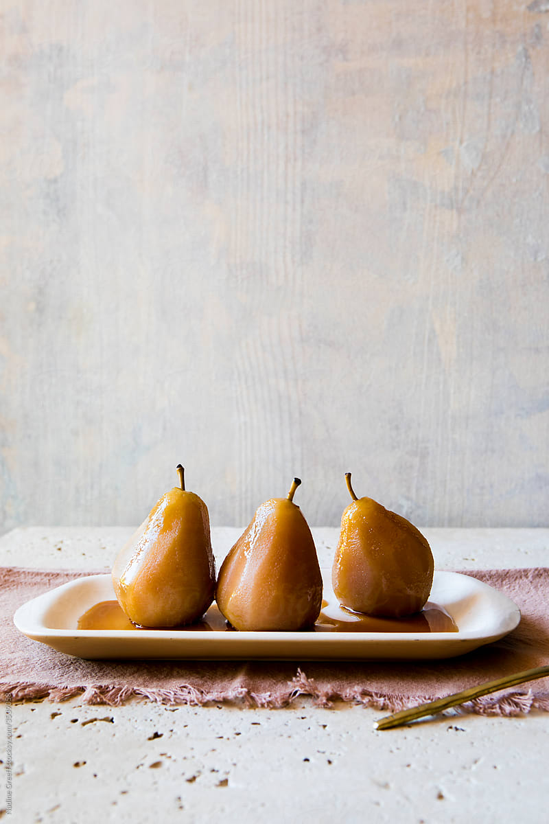 Dessert Poached pears