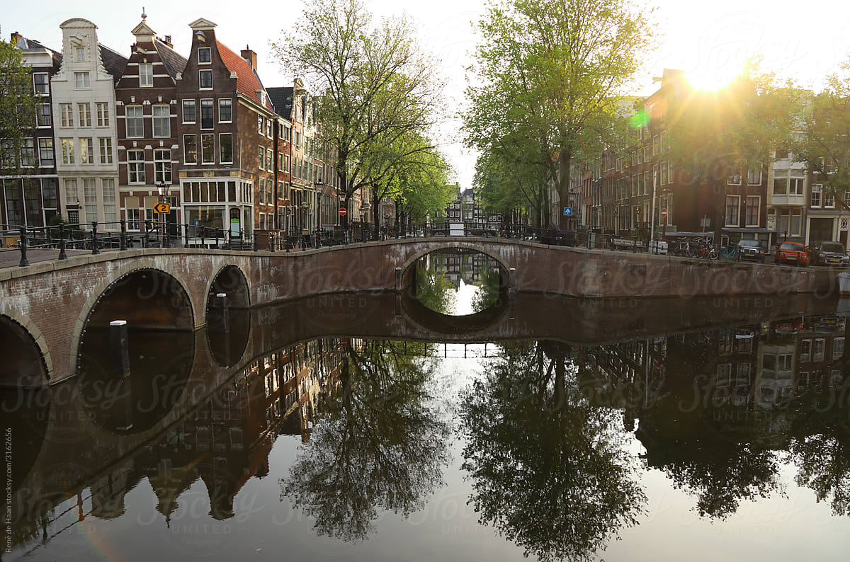 amsterdam city scape