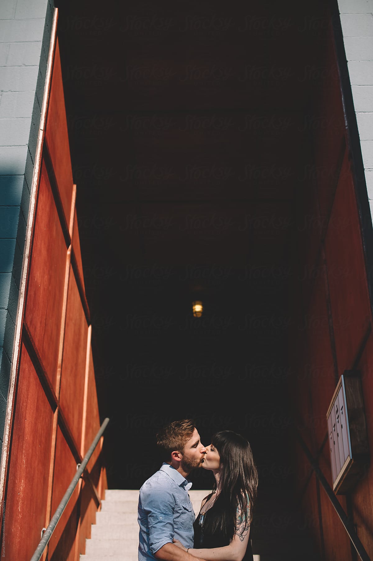 A Couple Kissing · Free Stock Photo