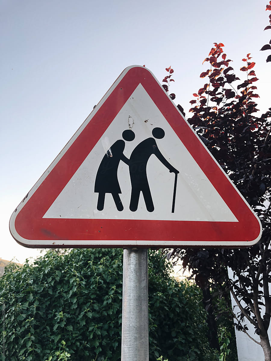 Elderly Crossing