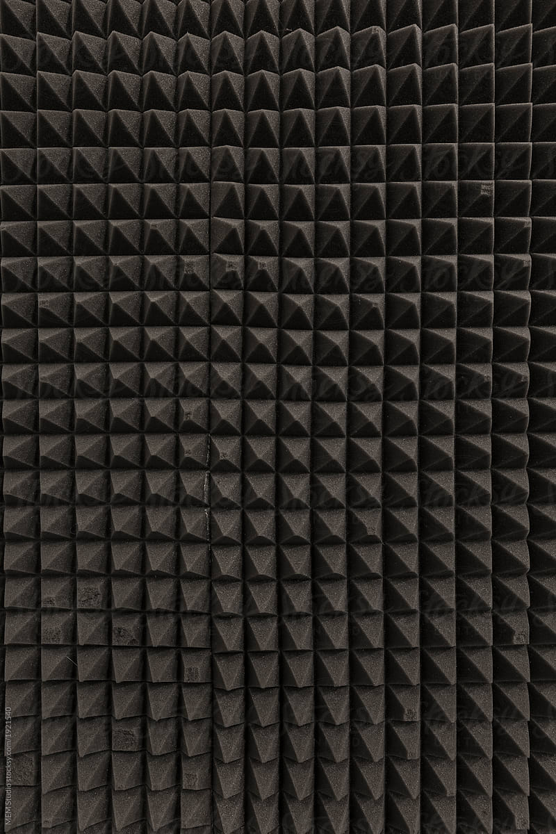 Sound proof foam pattern