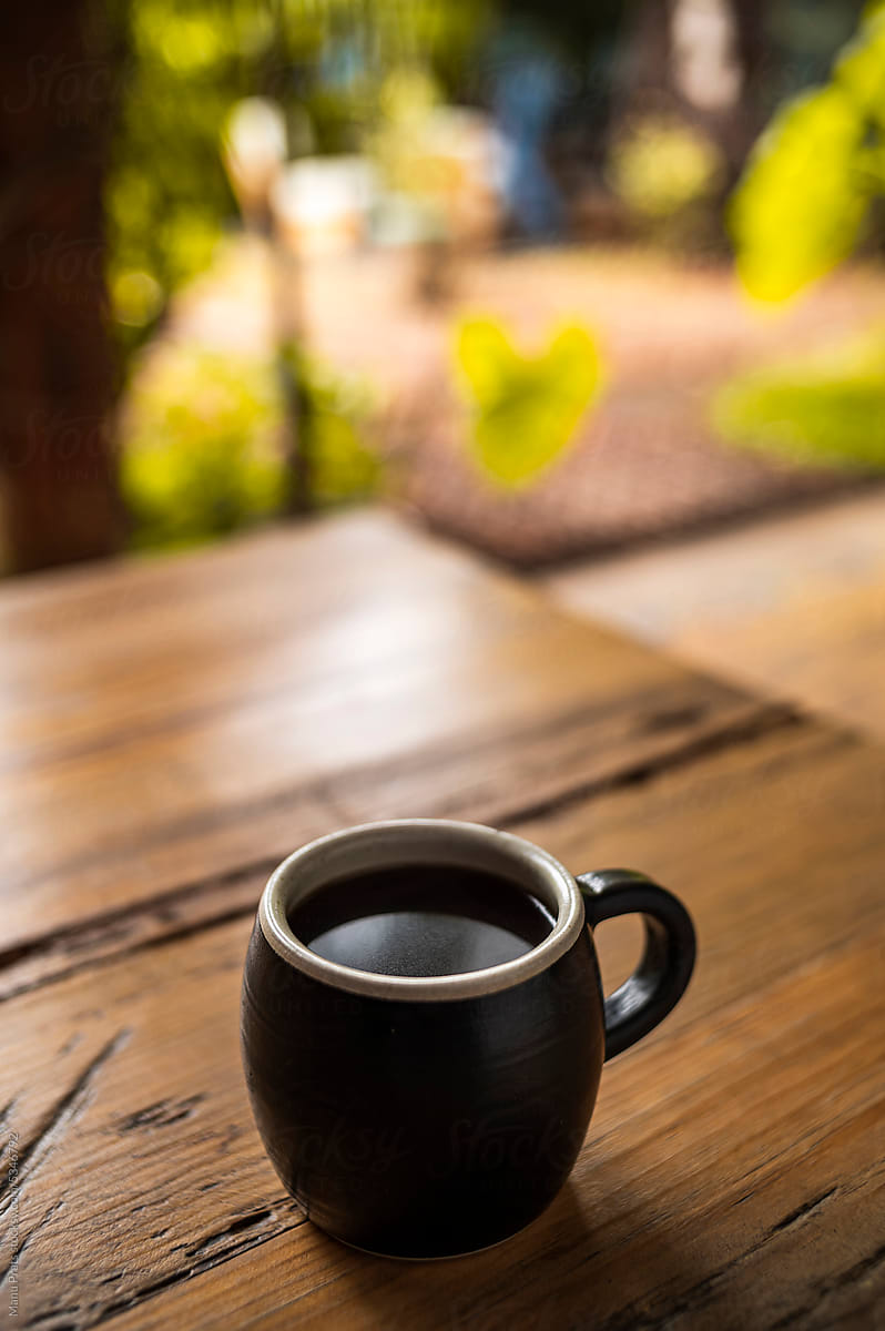 Organic coffee cup