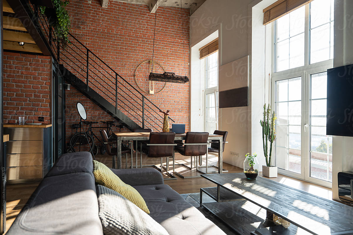 Stylish Designed Living Room.