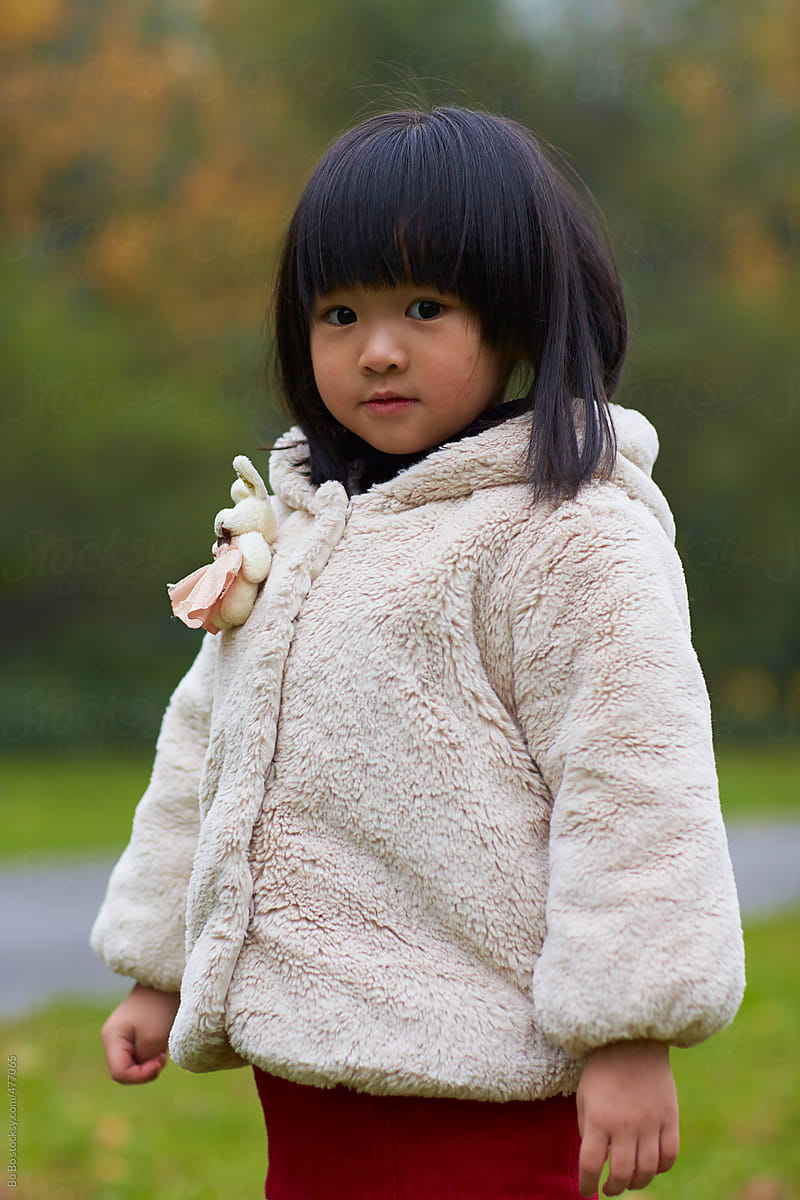 Little asian girl
