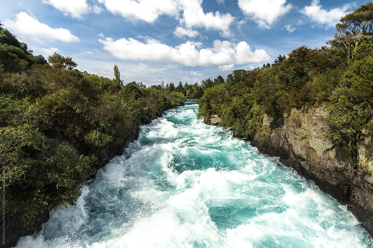 The Huka Falls River
