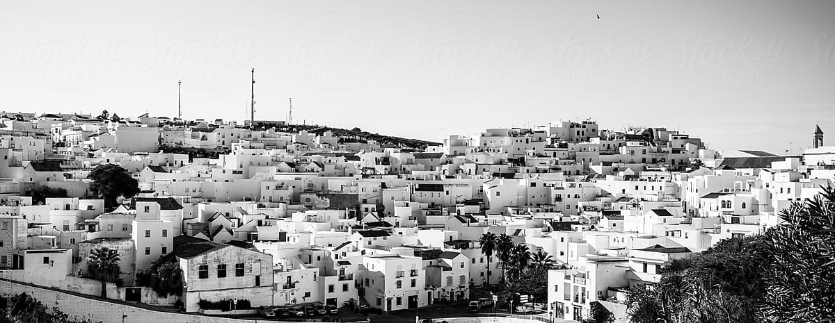 Panorama of old Vejer