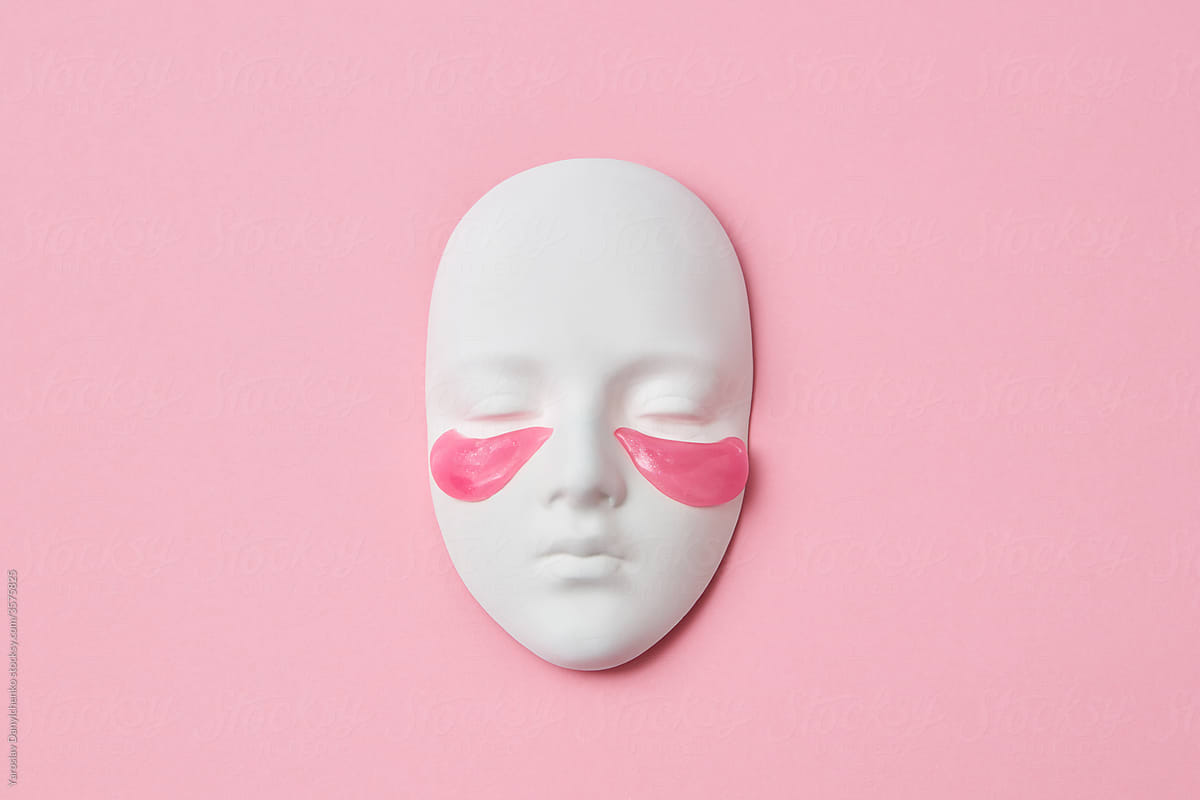 Paster mask with eye patches