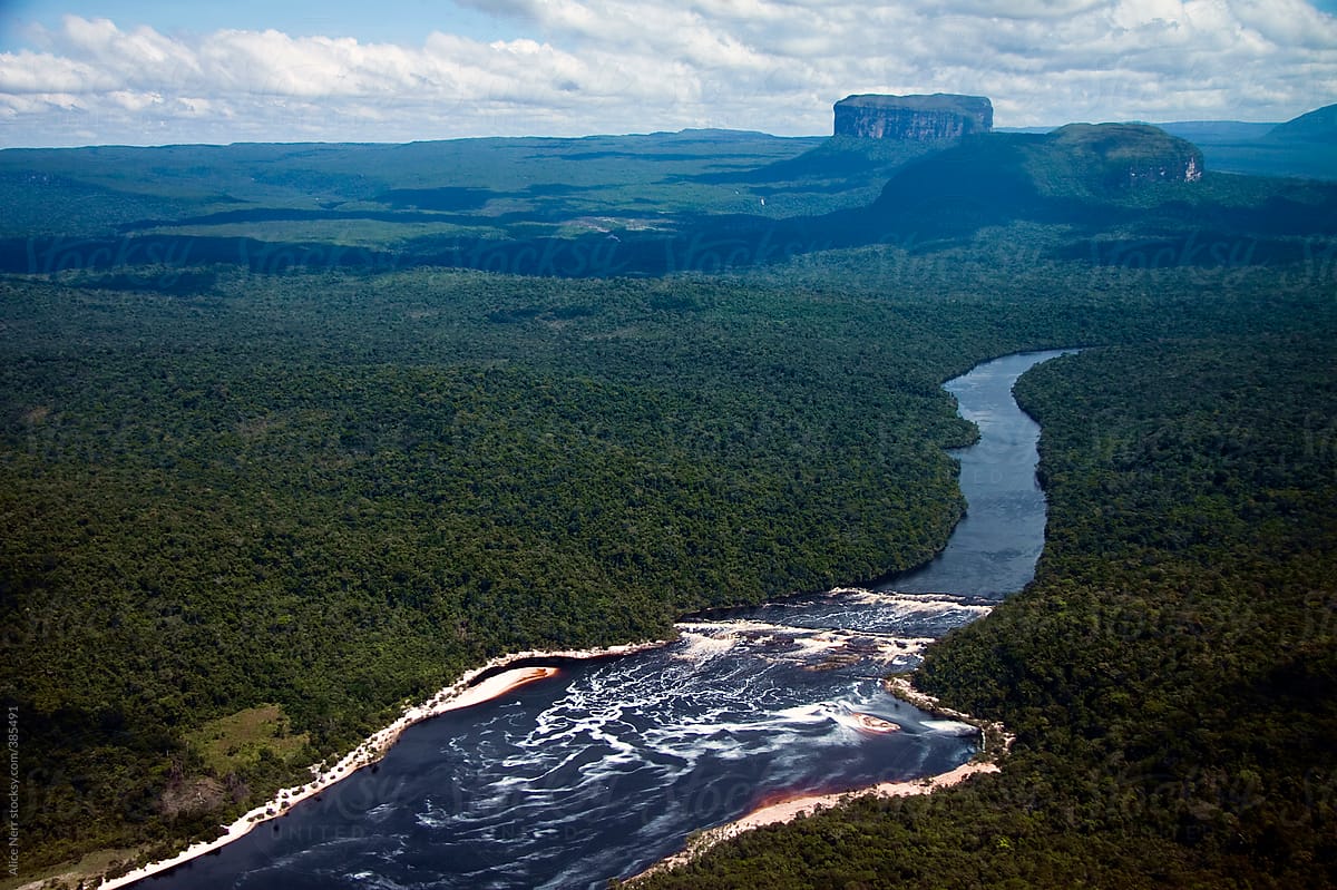 Canaima from above