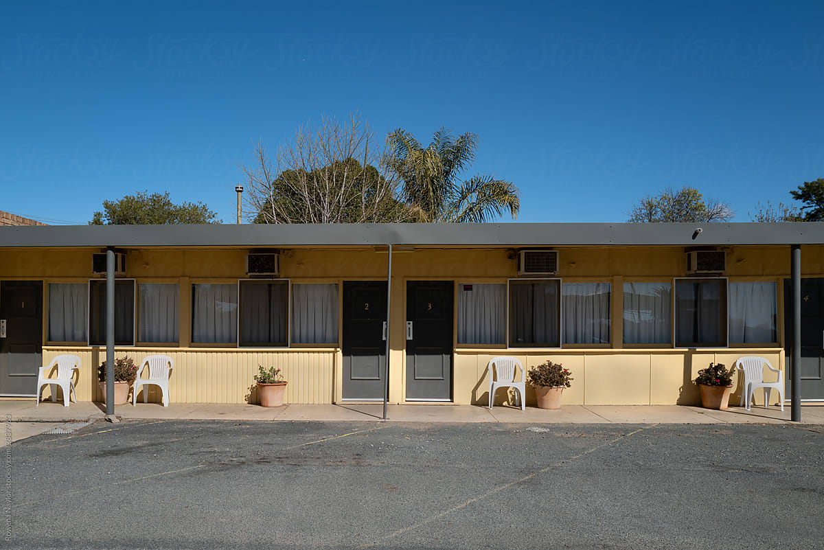 Classic vintage Motel in Australian country town