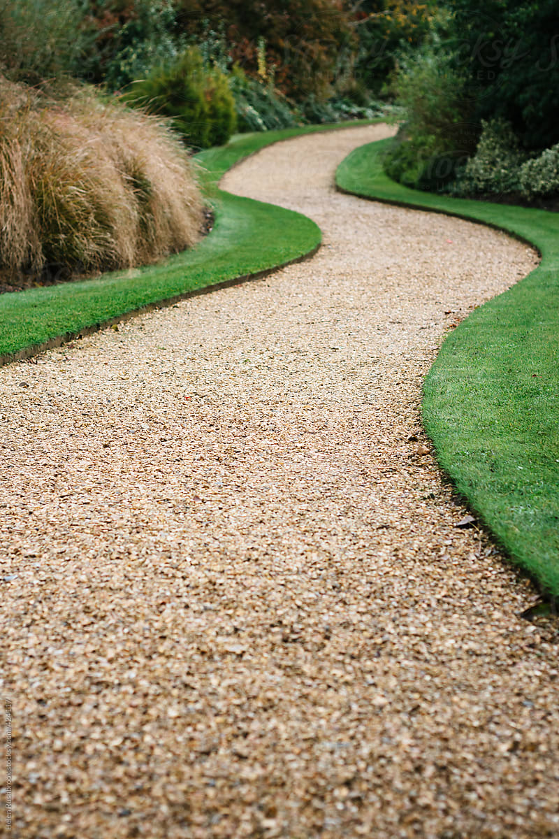  gravel garden path