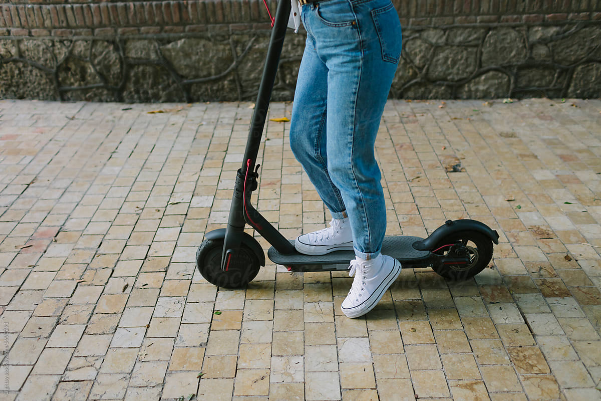 Urban Electric Scooter Journey