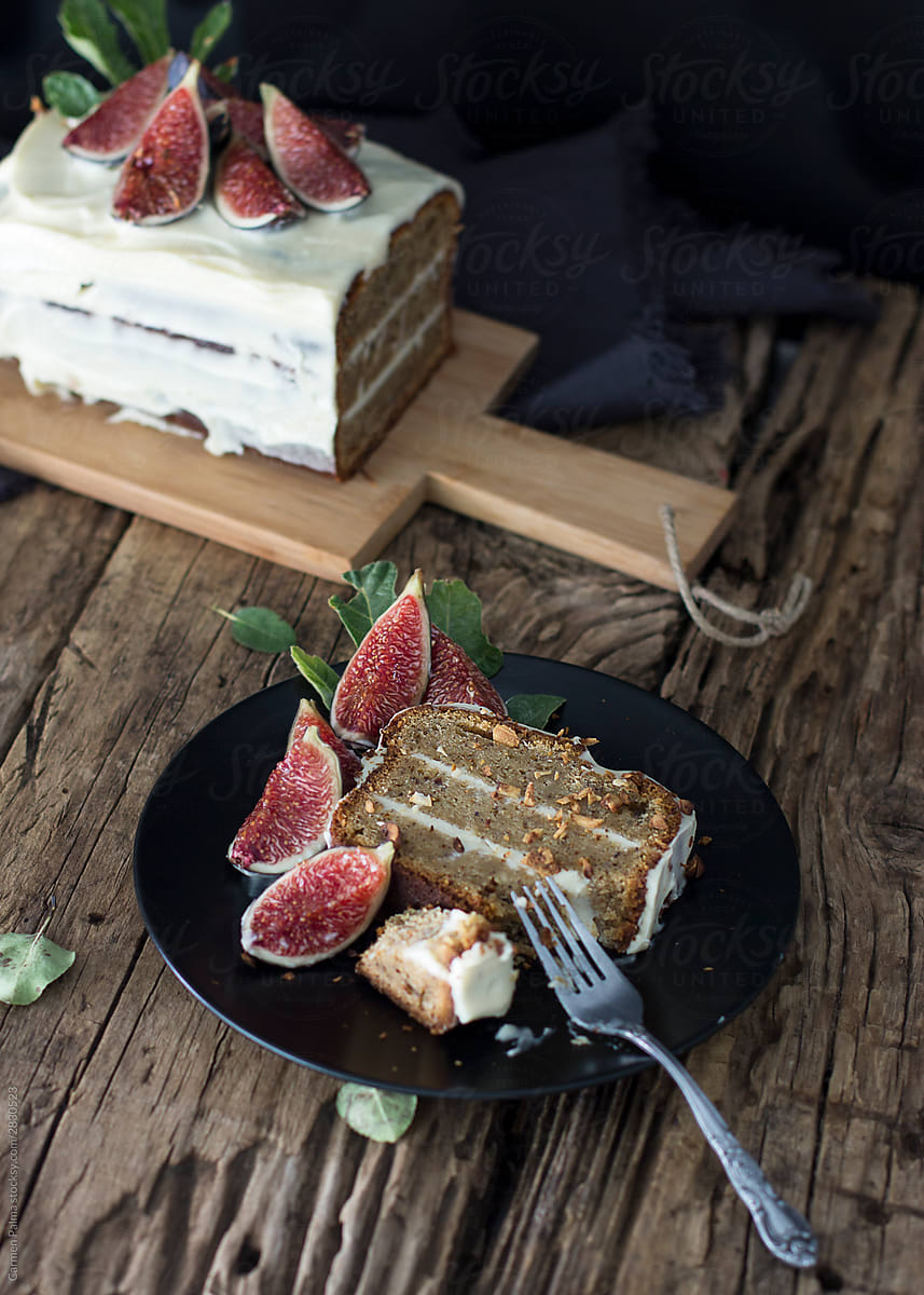 fig and coffee cake