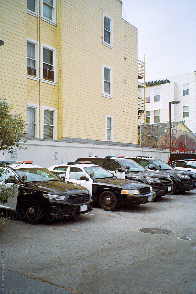 Los Angeles Law Enforcement: Parked Police Cars