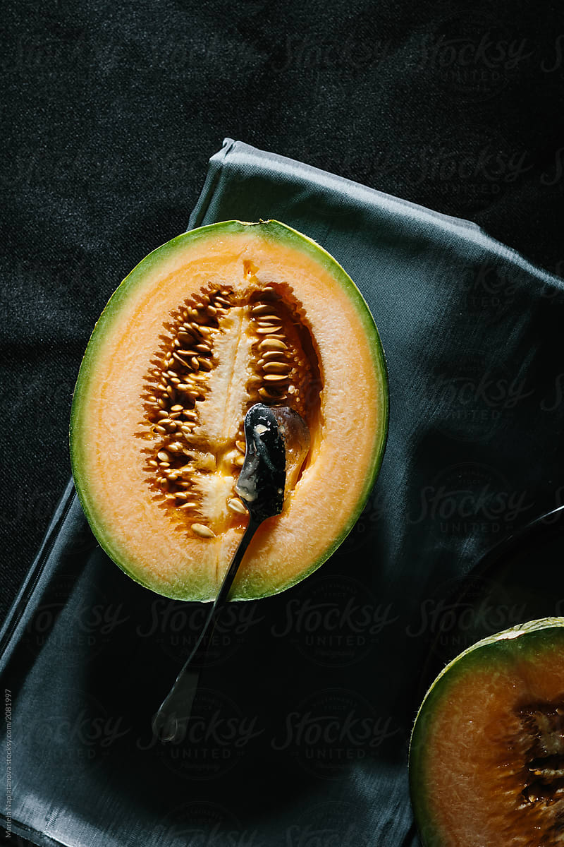 Sliced Cantaloup Melon
