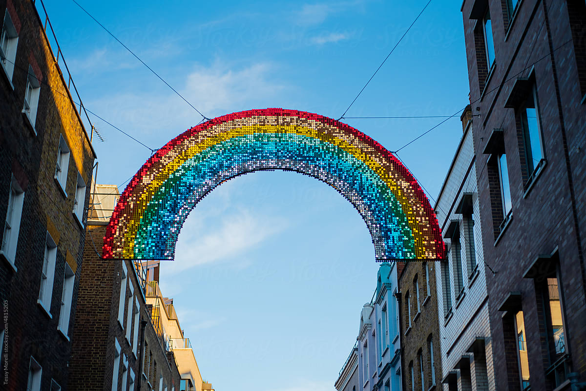 LGBTQ2+ pride rainbow