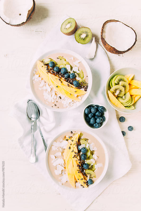 Tropical breakfast bowl