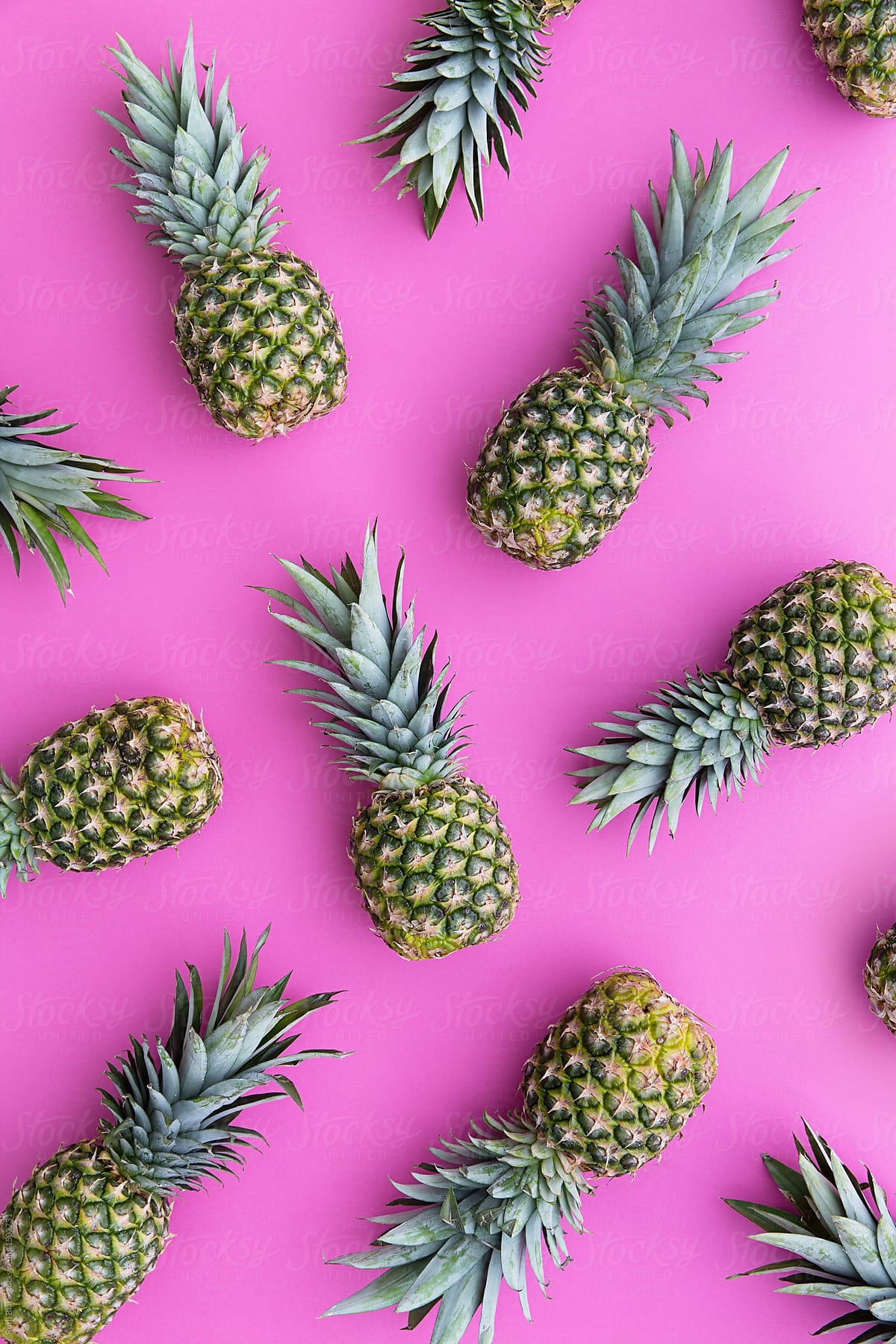 "Pineapple Background" by Stocksy Contributor "Ruth Black" - Stocksy