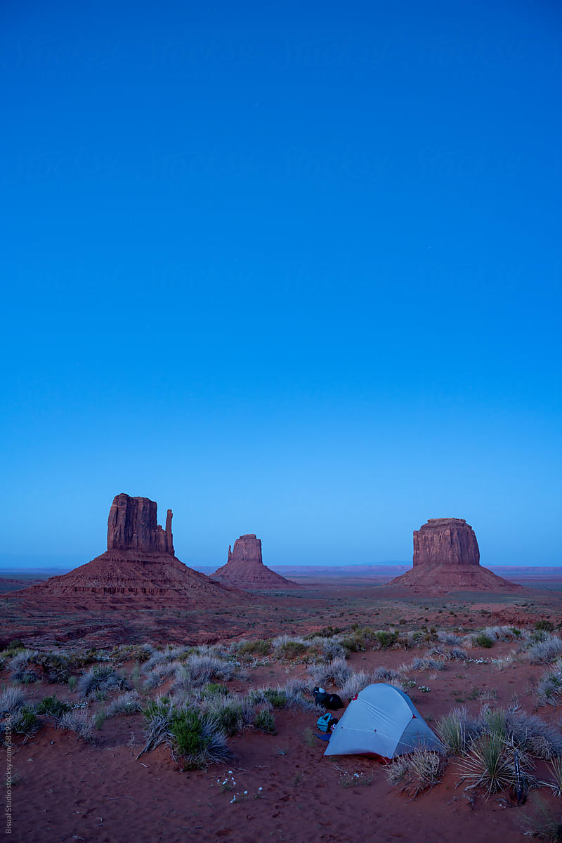 Monument Valley At Night