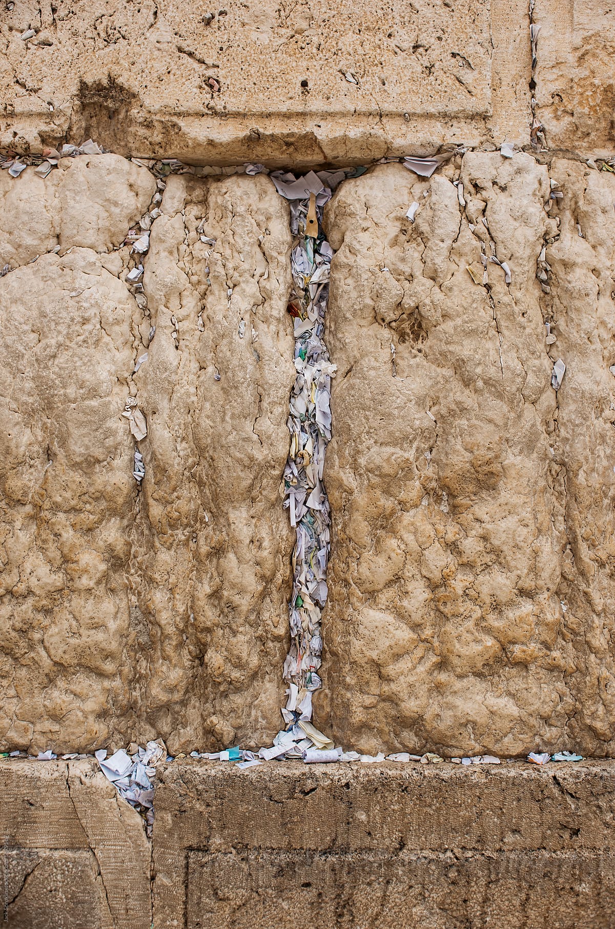 Notes in the Western Wall