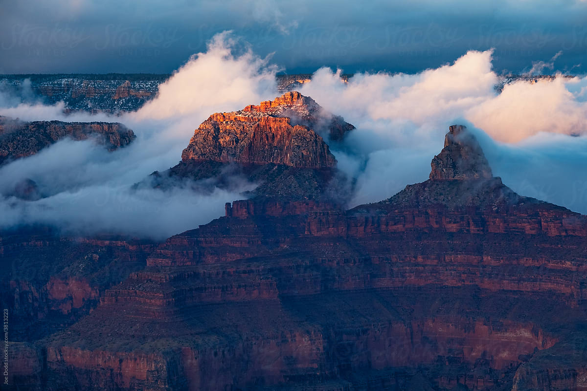 Light and Clouds in the Grand Canyon