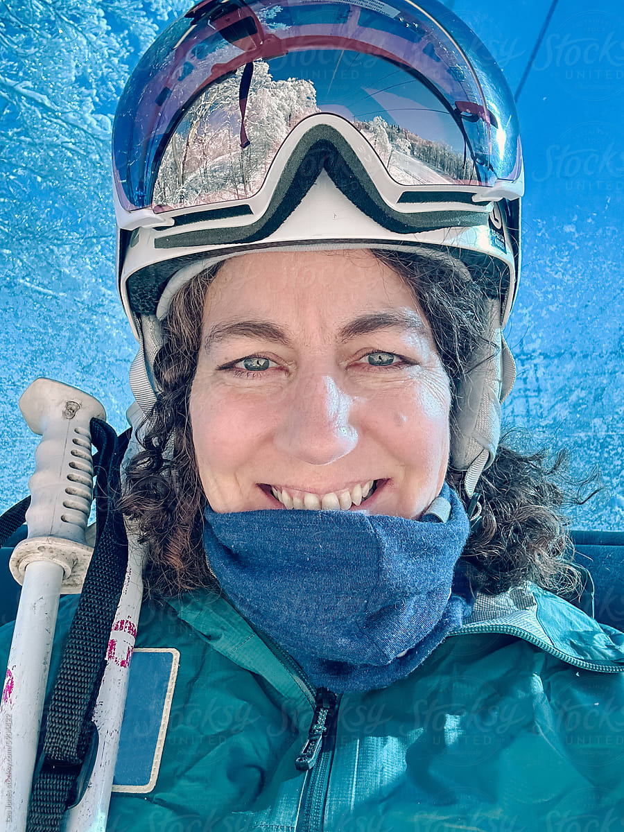 UGC ski selfie