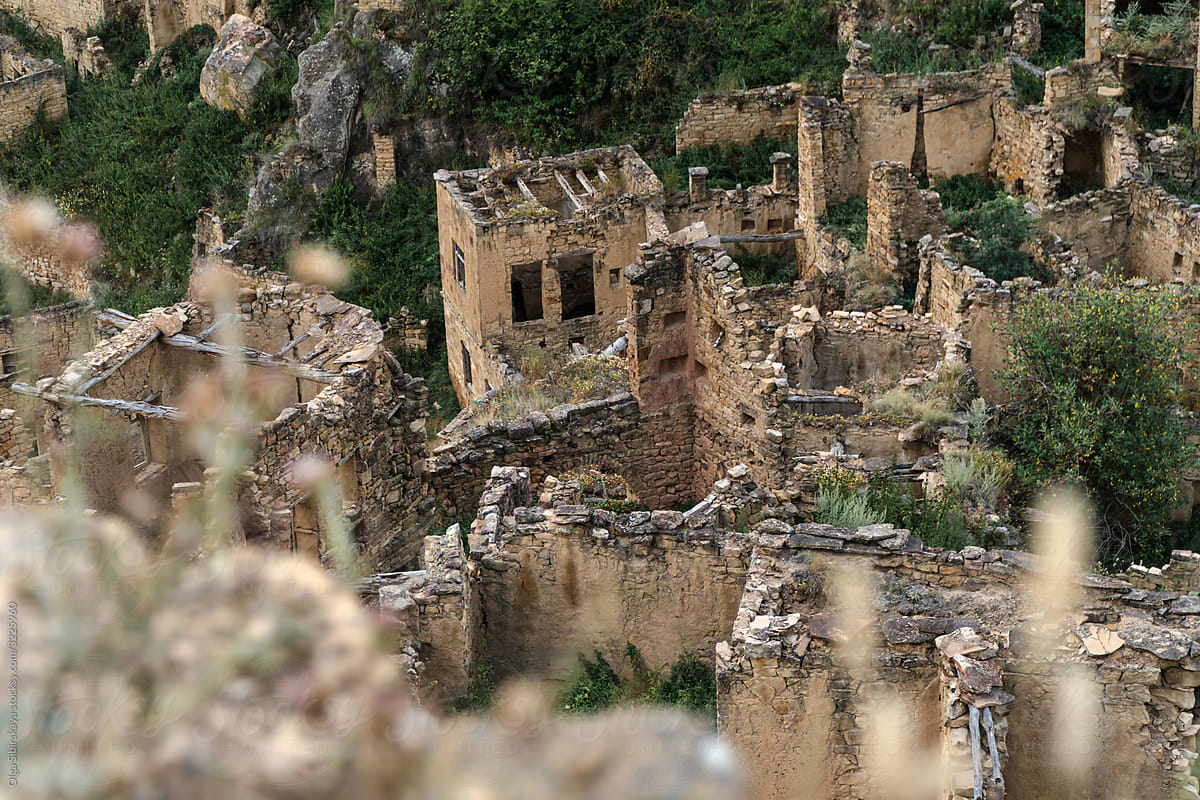 Ruins of Abandoned village