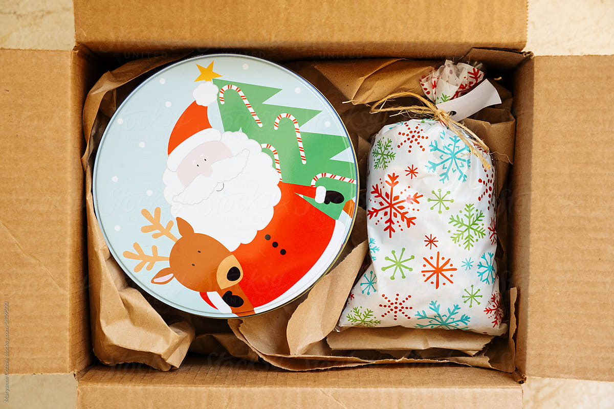 Christmas Food Gifts Mailed in a Box