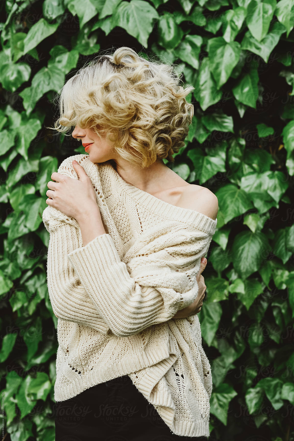 Blonde Woman Outdoors By Stocksy Contributor Amor Burakova Stocksy 