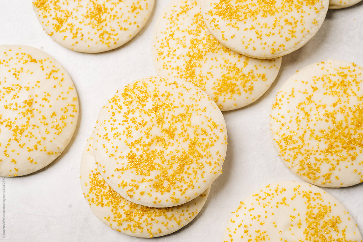Golden Sugar Cookies