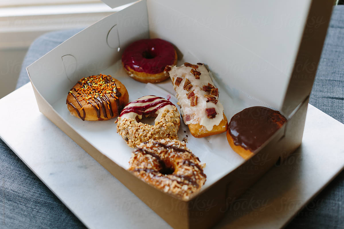 Box of Assorted Pretty Donuts