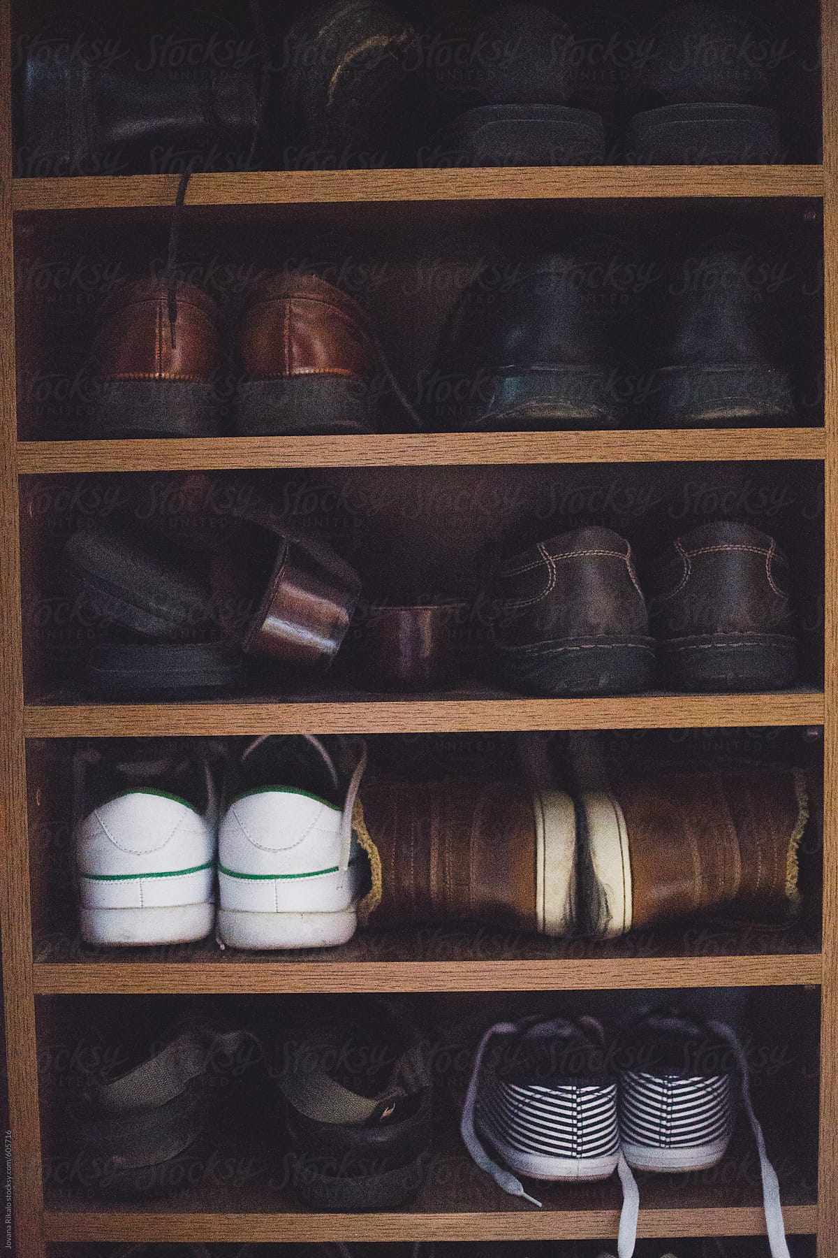 Collection of shoes